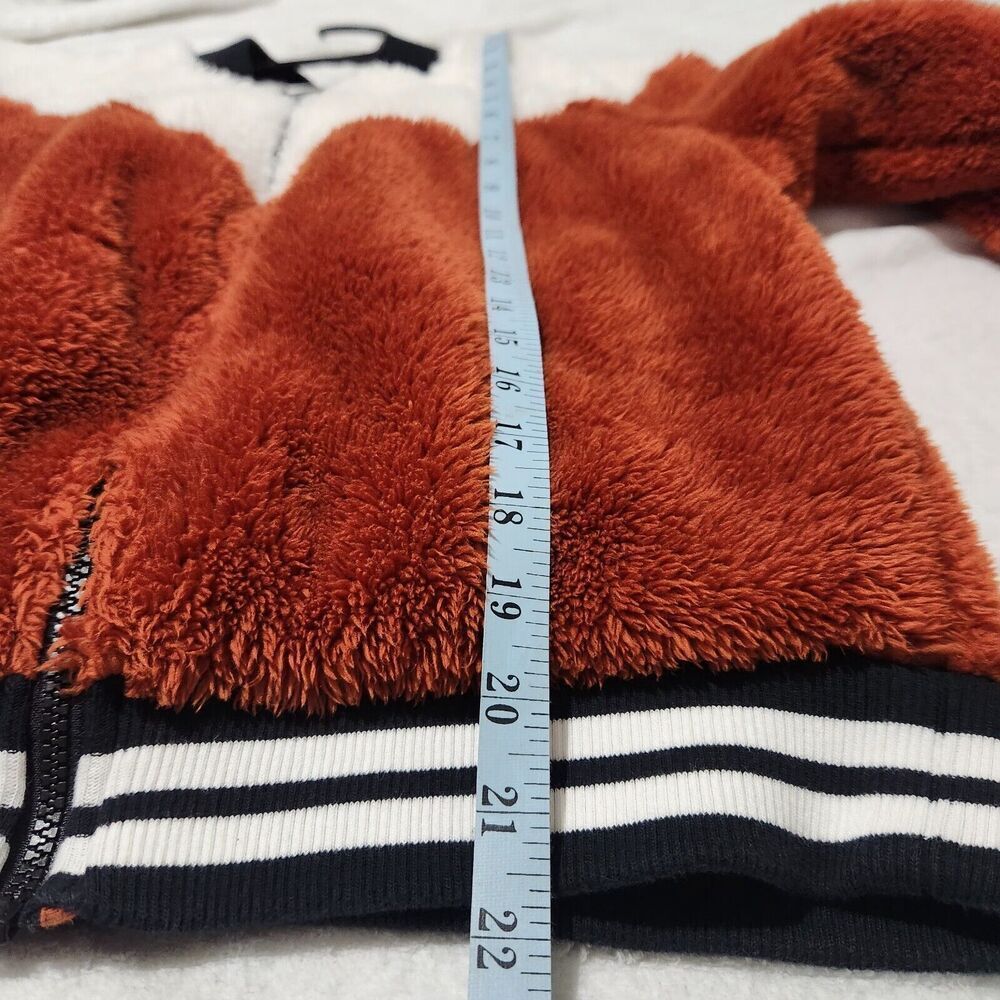 Nike Sportswear Women Fleece Bomber Jacket Size Medium super Soft Warm B5 - Picture 13 of 15